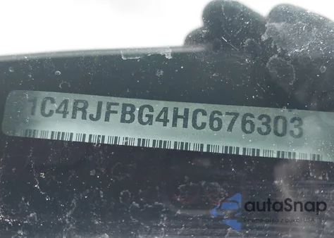 2017 Jeep Grand Cherokee Limited 4X4 из США, поврежденный, VIN 1C4RJFBG4HC676303